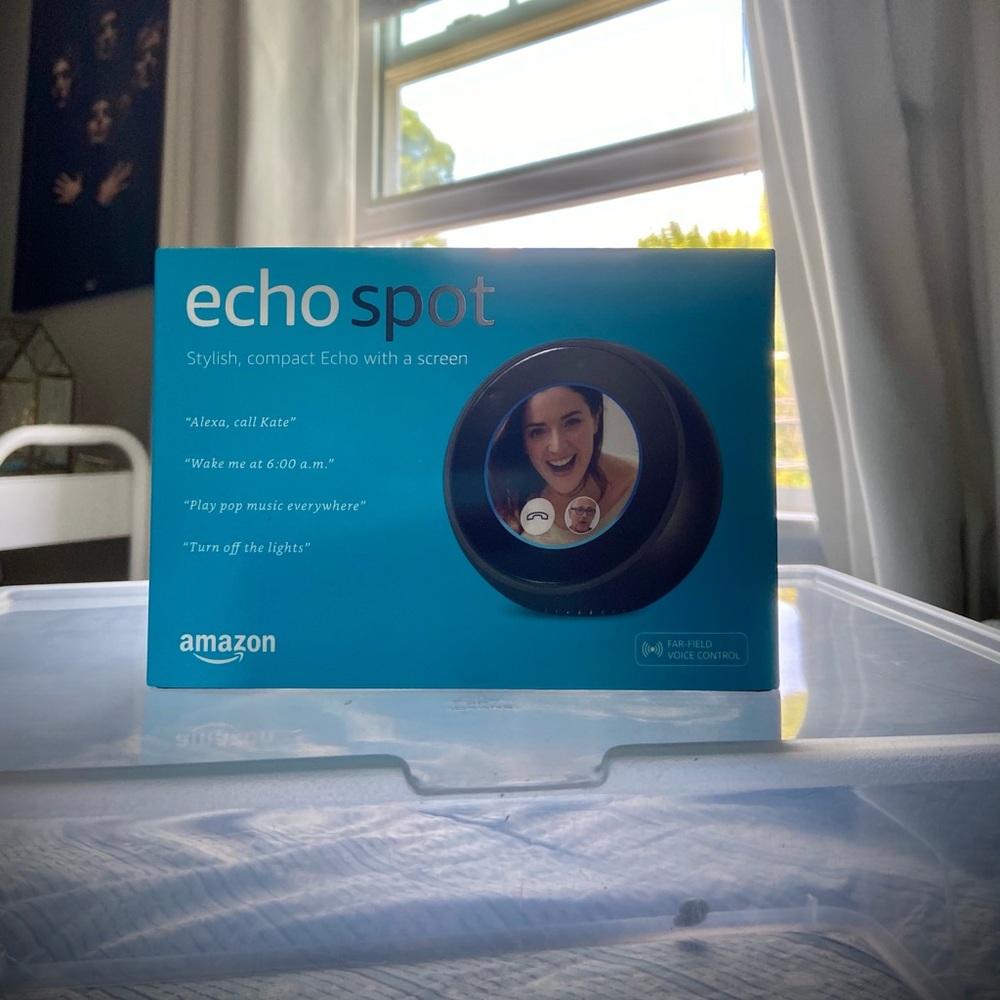 Amazing Echo Spot with adjustable stand